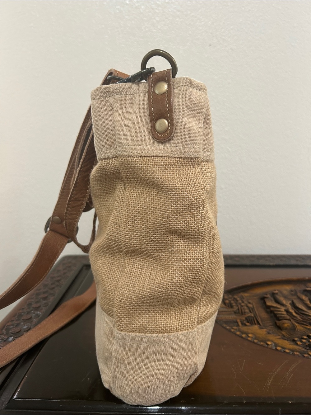 MYRA BAG: MARKET BAG Sustainable Organic Fabric - Picture 4 of 10